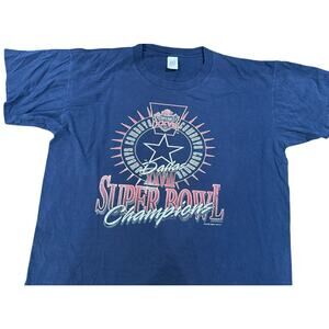 Vintage Tees - NFL‎ Dallas Cowboys Superbowl XXVII Champions Graphic Tee*SZ 2XL